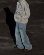 Light Blue Graphic Jeans — GLS01 - view 23