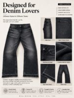 Washed Denim Jeans — 1101 - view 11